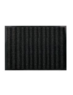 Alfombra Para Suelo Q-Connect Premium Para Interiores Antideslizante Fibra Polipropileno Y Fieltro Gris 90X150 Cm 2