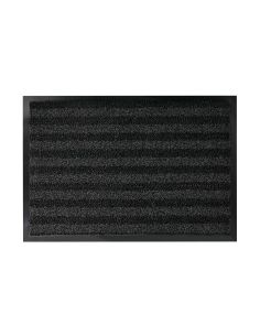 Alfombra Para Suelo Q-Connect Premium Para Interiores Antideslizante Fibra Polipropileno Y Fieltro Gris 90X60 Cm 2