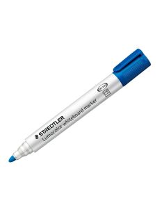 Rotulador Staedtler Lumocolor 351 Para Pizarra Blanca Punta Redonda 2 Mm Recargable Color Azul 2