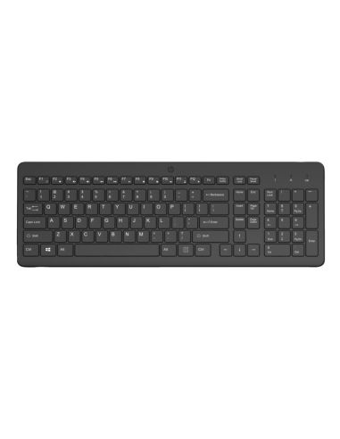 Teclado Hp 225 Inalambrico Qwerty Color Negro