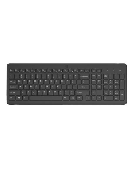 Teclado Hp 225 Inalambrico Qwerty Color Negro