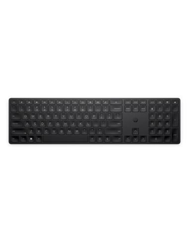 Teclado Hp 455 Programable Inalambrico Iluminacion Rgb Color Negro