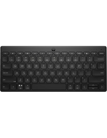 Teclado Hp 355 Multidispositivo Bluetooth Inalambrico Color Negro