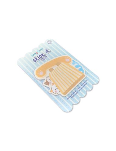 Bloc Notas Adhesivas Imaginovo Meow 20 Hojas Telefono 70X70 Mm