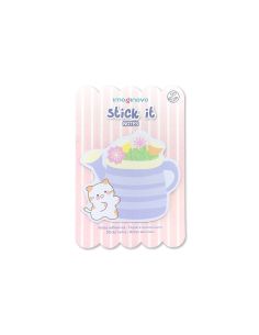 Bloc Notas Adhesivas Imaginovo Meow 20 Hojas Florero 70X70 Mm 2