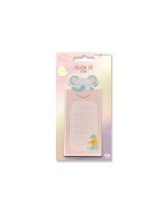 Bloc Notas Adhesivas Imaginovo Letter Con Mensaje Trasero Elefante 20 Hojas 85X164 Mm 2