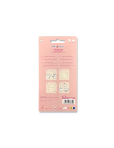 Bloc Notas Adhesivas Imaginovo Letter Con Mensaje Trasero Elefante 20 Hojas 85X164 Mm