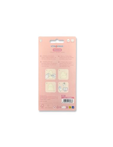 Bloc Notas Adhesivas Imaginovo Letter Con Mensaje Trasero Perro 20 Hojas 85X164 Mm