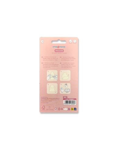 Bloc Notas Adhesivas Imaginovo Letter Con Mensaje Trasero Pollito 20 Hojas 85X164 Mm