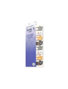 Bloc Notas Adhesivas Imaginovo Marcapaginas Gato 120 Hojas 8X15X48 Mm 2