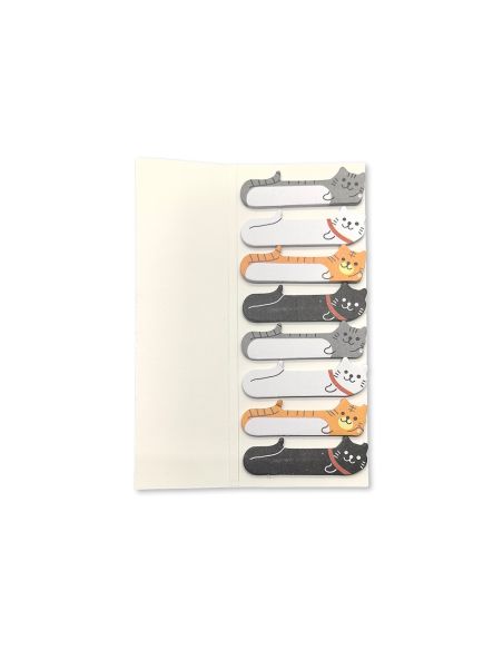 Bloc Notas Adhesivas Imaginovo Marcapaginas Gato 120 Hojas 8X15X48 Mm