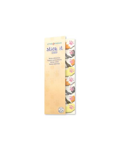 Bloc Notas Adhesivas Imaginovo Marcapaginas Patita Perro 120 Hojas 8X15X48 Mm