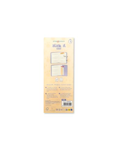 Bloc Notas Adhesivas Imaginovo Marcapaginas Patita Perro 120 Hojas 8X15X48 Mm