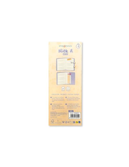 Bloc Notas Adhesivas Imaginovo Marcapaginas Patita Perro 120 Hojas 8X15X48 Mm