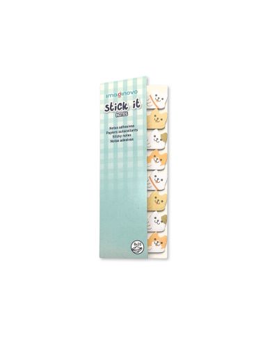 Bloc Notas Adhesivas Imaginovo Marcapaginas Perrito 120 Hojas 8X15X48 Mm