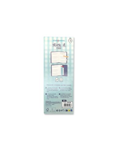 Bloc Notas Adhesivas Imaginovo Marcapaginas Perrito 120 Hojas 8X15X48 Mm