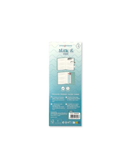 Bloc Notas Adhesivas Imaginovo Marcapaginas Pingüin0 120 Hojas 8X15X48 Mm