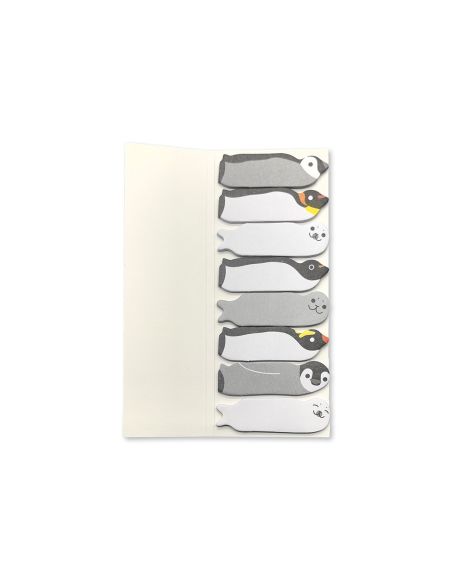 Bloc Notas Adhesivas Imaginovo Marcapaginas Pingüin0 120 Hojas 8X15X48 Mm