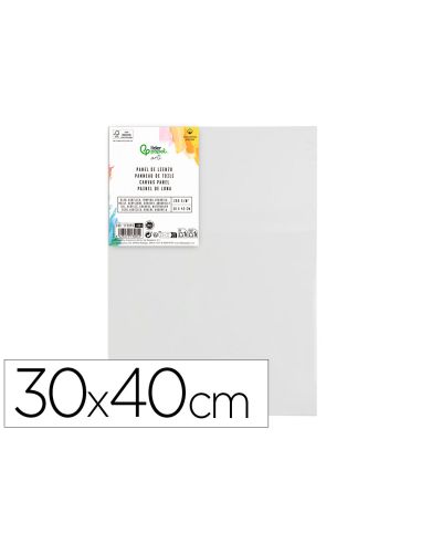 Panel De Lienzo Liderpapel 30X40 Cm Gramaje 280G/M2 Certificado Fsc