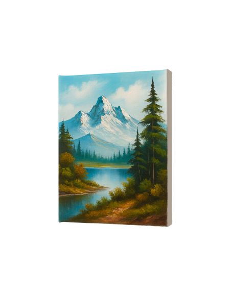 Bastidor 3D Extragrueso Liderpapel 4P Grapado Parte Trasera Algodon 100% 22X33 Cm Gramaje 380G/M2 Certificado