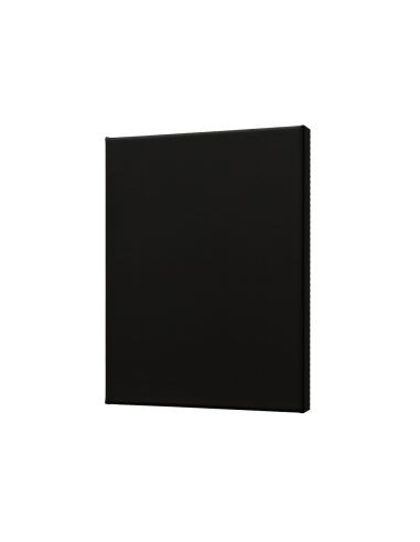 Bastidor Negro Liderpapel 12P Lienzo Grapado Parte Trasera Algodon 100% 46X61 Cm Gramaje 320G/M2 Certificado Fsc