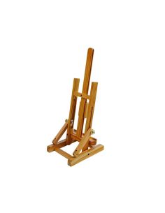 Caballete Pintor De Sobremesa Liderpapel Madera De Pino Barnizado 34X16X13 Cm Certificado Fsc