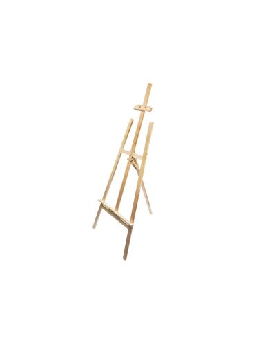 Caballete De Pie Pintor Liderpapel Madera De Pino Barnizado 60X150X60 Cm Certificado Fsc