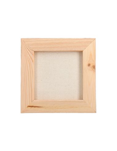 Bastidor Liderpapel Lienzo Grapado Trasero Algodon 100% 20X20 Cm
