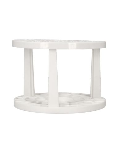 Soporte Para Pinceles Liderpapel De Plastico 46 Agujeros 14,5X14,5X10 Cm