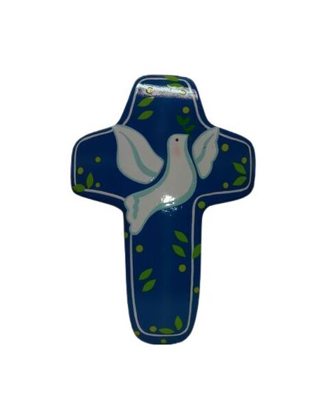 Cruz Colores Azul 14X9 407