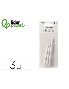 Difumino Liderpapel Bolsa De 3 Unidades Diametros Surtidos 70 Mm / 80 Mm / 90 Mm