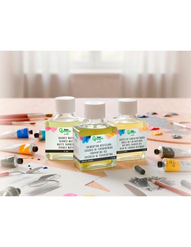 Trementina Destilada Liderpapel Para Oleo Bote De 75 Ml