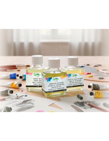 Aceite De Linaza Refinado Liderpapel Bote De 75 Ml