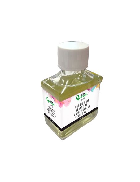 Barniz Acabado Mate Liderpapel Para Pintura Bote De 75 Ml
