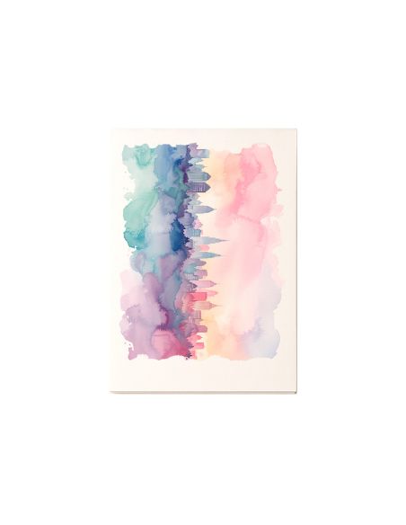 Bloc Papel Multitecnica Liderpapel Din A4 Para Acrilico Oleo Y Gouache 20 Hojas Gramaje 260G/M2