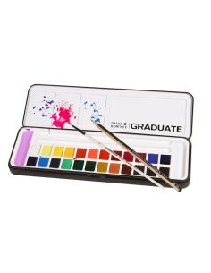 Acuarela Daler Rowney Graduate Caja Metal De 24 Unidades Colores Surtidos
