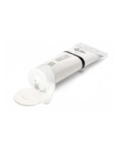 Pintura Acrilica Liderpapel Tubo De Plastico De 60 Ml Color Blanco Titanio