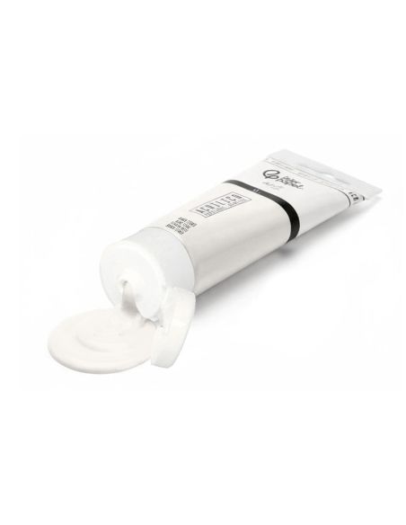 Pintura Acrilica Liderpapel Tubo De Plastico De 60 Ml Color Blanco Titanio