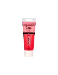 Pintura Acrilica Liderpapel Tubo De Plastico De 60 Ml Color Rojo Pirrol 2