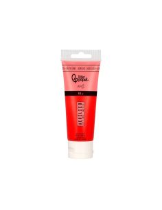 Pintura Acrilica Liderpapel Tubo De Plastico De 60 Ml Color Rojo Carmin 2