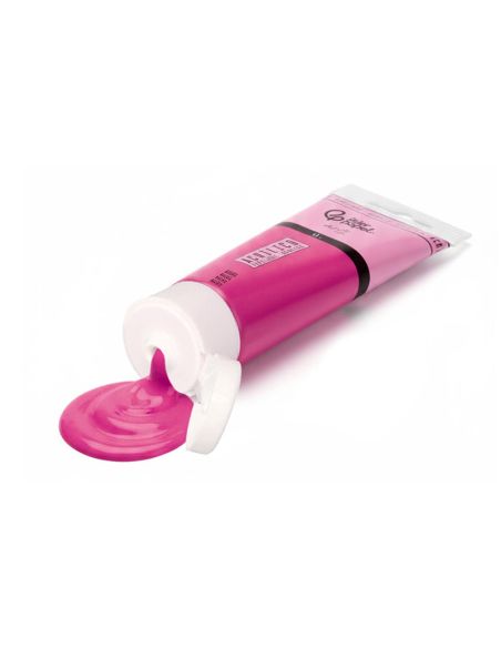 Pintura Acrilica Liderpapel Tubo De Plastico De 60 Ml Color Magenta