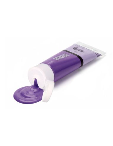 Pintura Acrilica Liderpapel Tubo De Plastico De 60 Ml Color Violeta