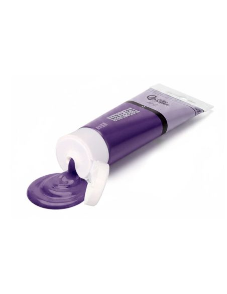 Pintura Acrilica Liderpapel Tubo De Plastico De 60 Ml Color Purpura