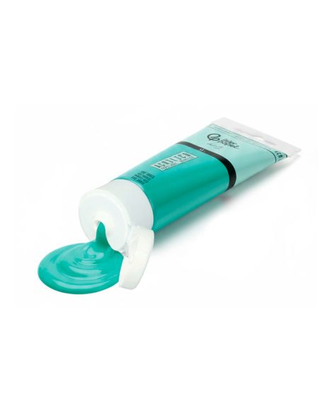 Pintura Acrilica Liderpapel Tubo De Plastico De 60 Ml Color Verde Turquesa