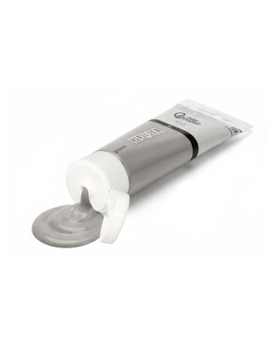 Pintura Acrilica Liderpapel Tubo De Plastico De 60 Ml Color Gris