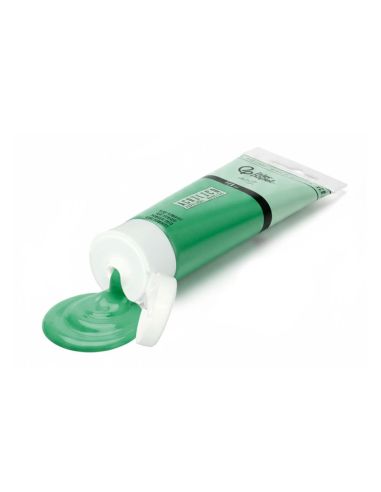 Pintura Acrilica Liderpapel Tubo De Plastico De 120 Ml Color Verde Permanente