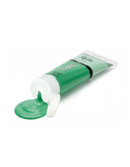 Pintura Acrilica Liderpapel Tubo De Plastico De 120 Ml Color Verde Permanente