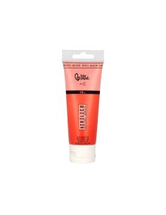Pintura Acrilica Liderpapel Tubo De Plastico De 120 Ml Color Rojo Bermellon 2