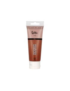 Pintura Acrilica Liderpapel Tubo De Plastico De 120 Ml Color Marron 2