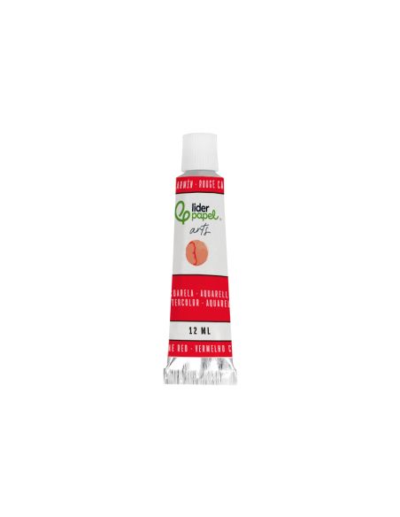 Pintura De Acuarela Liderpapel Caja De 12 Tubos De Aluminio De 12 Ml Colores Surtidos